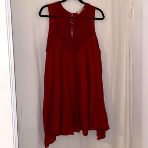 Entro Red Dress Size L